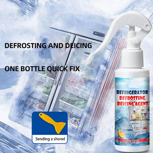 Freezer Frost & Ice Removal Spray with Scraper