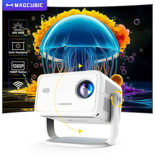 Magcubic L018 1080P Portable Android Projector – 650 ANSI
