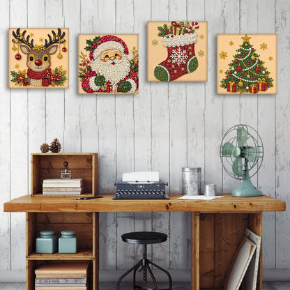 Christmas Diamond Art Kit – 20 × 20 cm