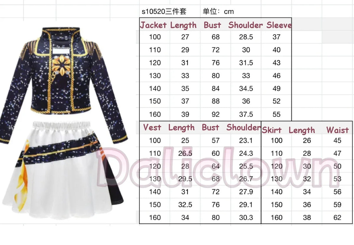 Kids K-Pop Inspired Performance Costume Sets
