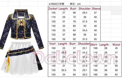 Kids K-Pop Inspired Performance Costume Sets