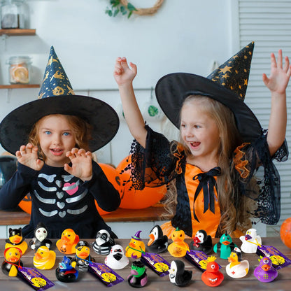Halloween Rubber Duck Assortment – 16 to 100 Pieces