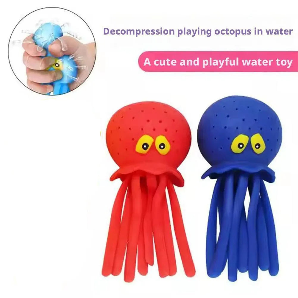 Octopus Sponge Bath Squeeze Toy