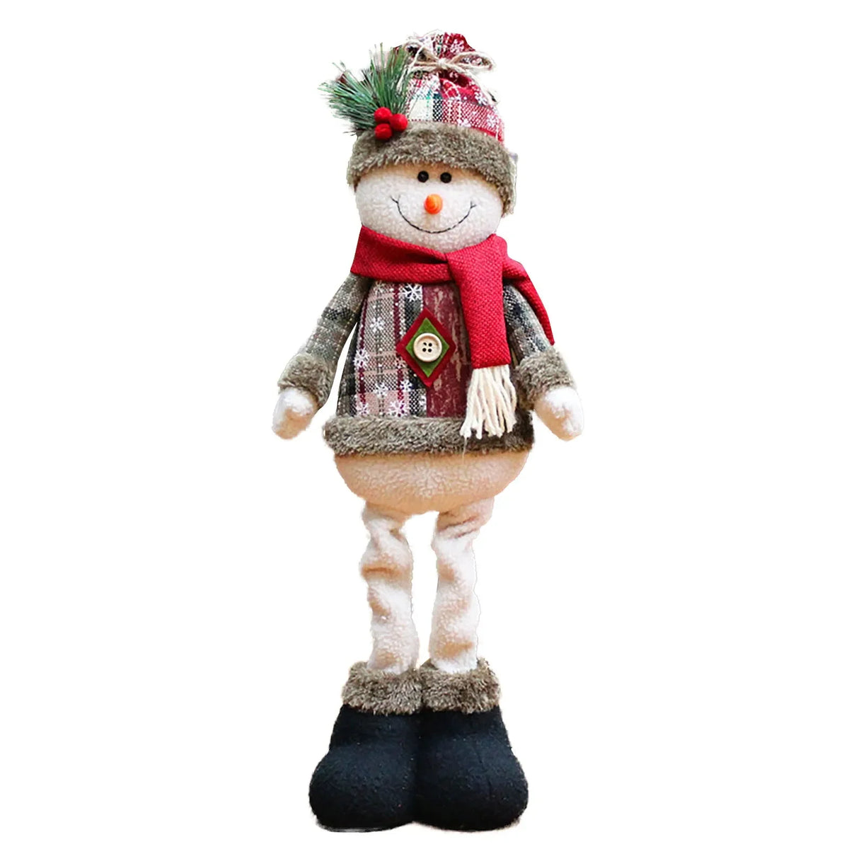 Christmas Santa, Snowman & Reindeer Shelf Sitter