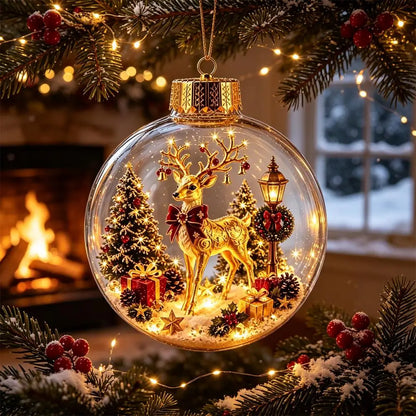 Light-Up Christmas Story Ornament – 3.15 in
