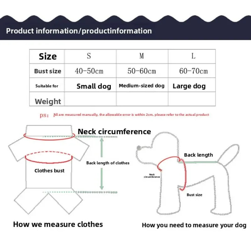 Striped Pet Cosplay Dress – Small & Medium Dogs
