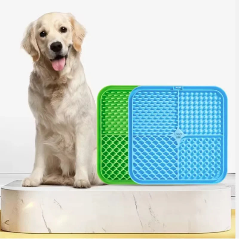Dog Lick Mat & Slow Feeder – Bath Distraction Mat