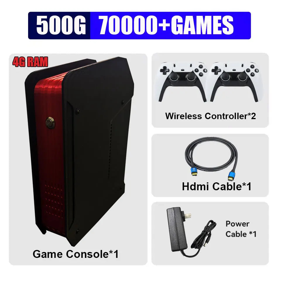 X4 Retro Gaming Console – Intel i3, 500GB/1TB