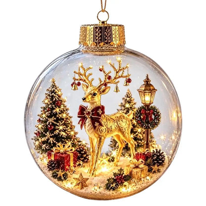 Light-Up Christmas Story Ornament – 3.15 in