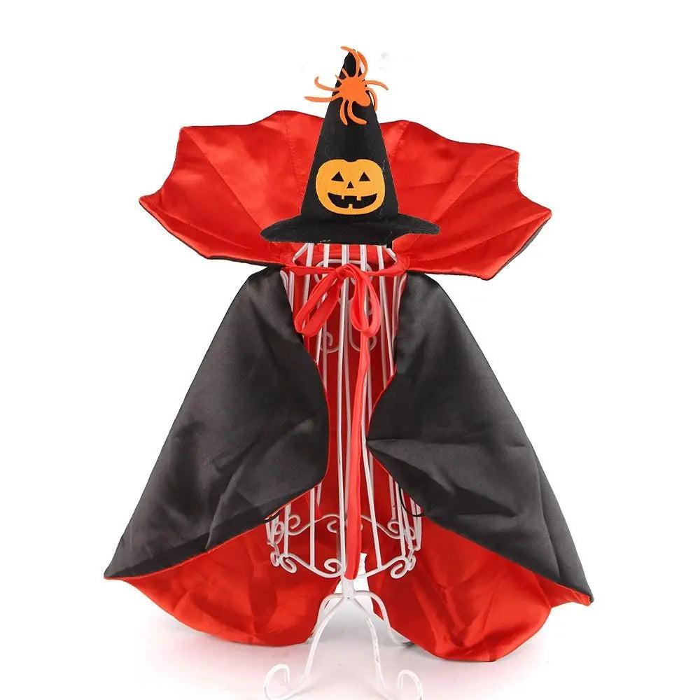 Stand-Collar Halloween Pet Cloak