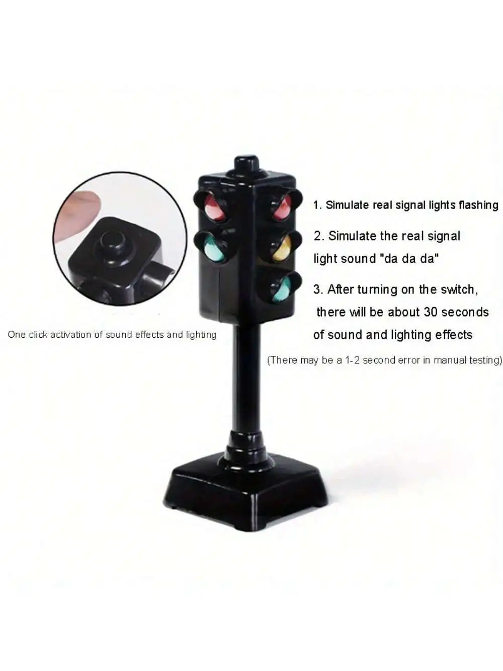 Mini Traffic Sign & Light Learning Toy