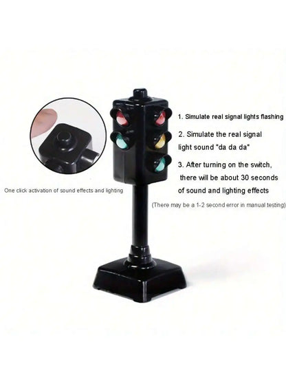 Mini Traffic Sign & Light Learning Toy
