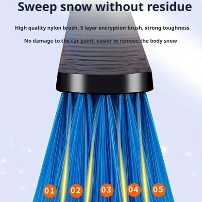 Retractable Car Snow Brush & Ice Scraper – ABS + Foam Grip
