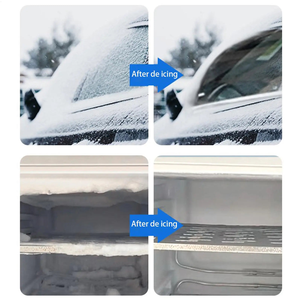 Freezer Frost & Ice Removal Spray with Scraper