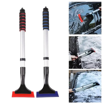 Telescopic Car Snow Brush & Ice Scraper – 42 cm Adjustable