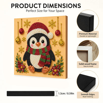 Christmas Diamond Art Kit – 20 × 20 cm