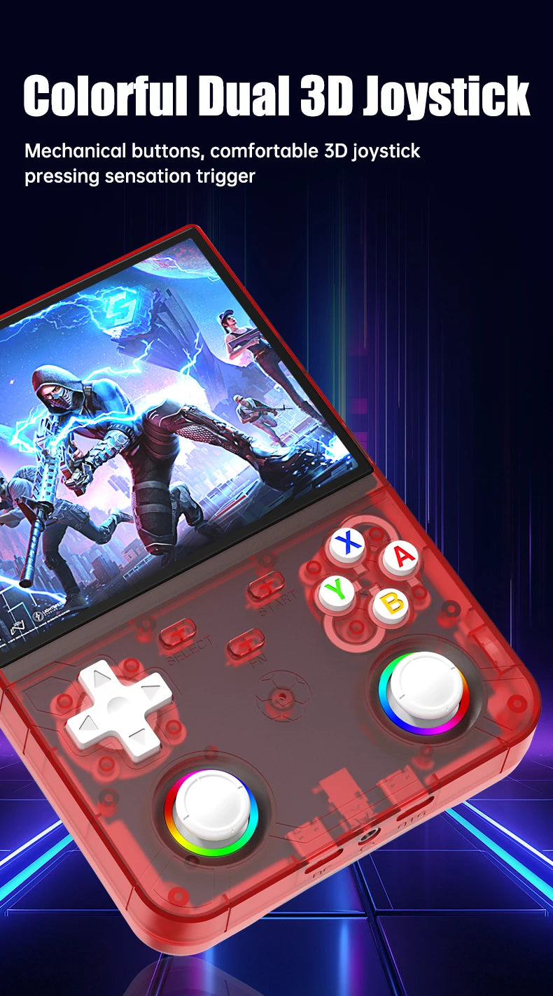 R36 Ultra X Handheld Game Console – 4.5" IPS, 64GB/128GB