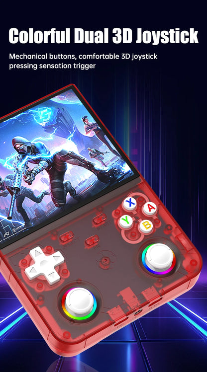 R36 Ultra X Handheld Game Console – 4.5" IPS, 64GB/128GB