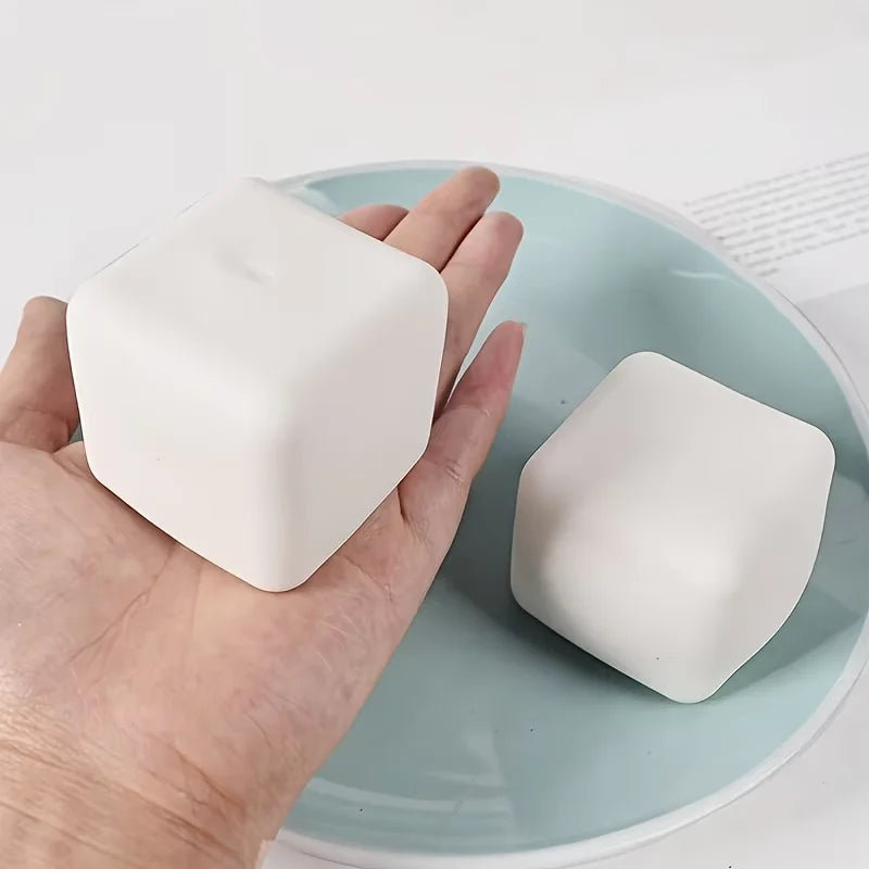Squishy Tofu Fidget Balls – Soft Squeeze Sensory Toys