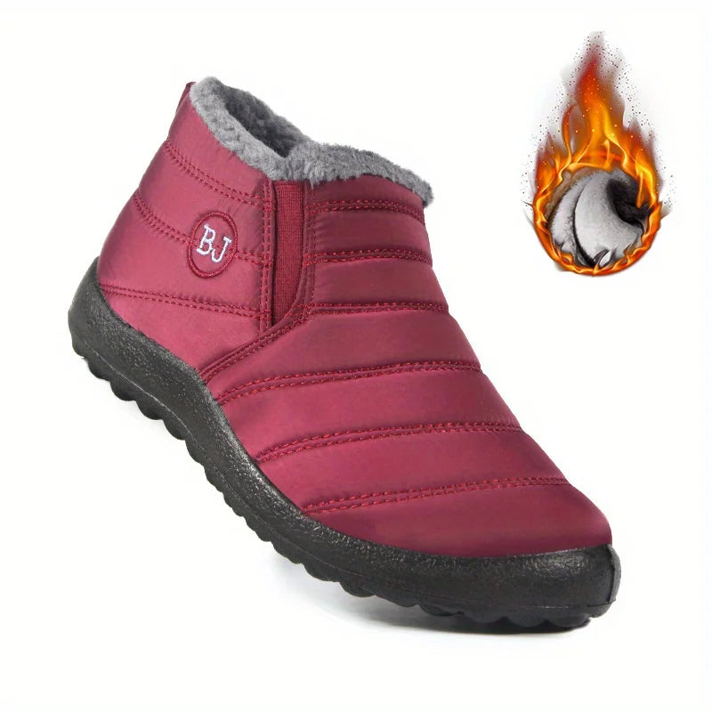 Women’s Waterproof Plush-Lined Snow Shoes