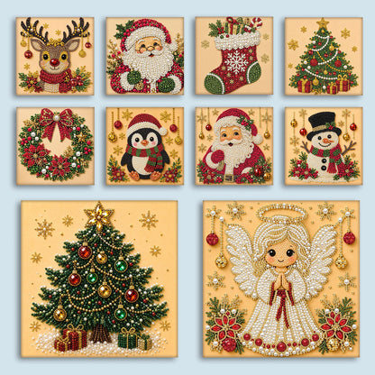 Christmas Diamond Art Kit – 20 × 20 cm