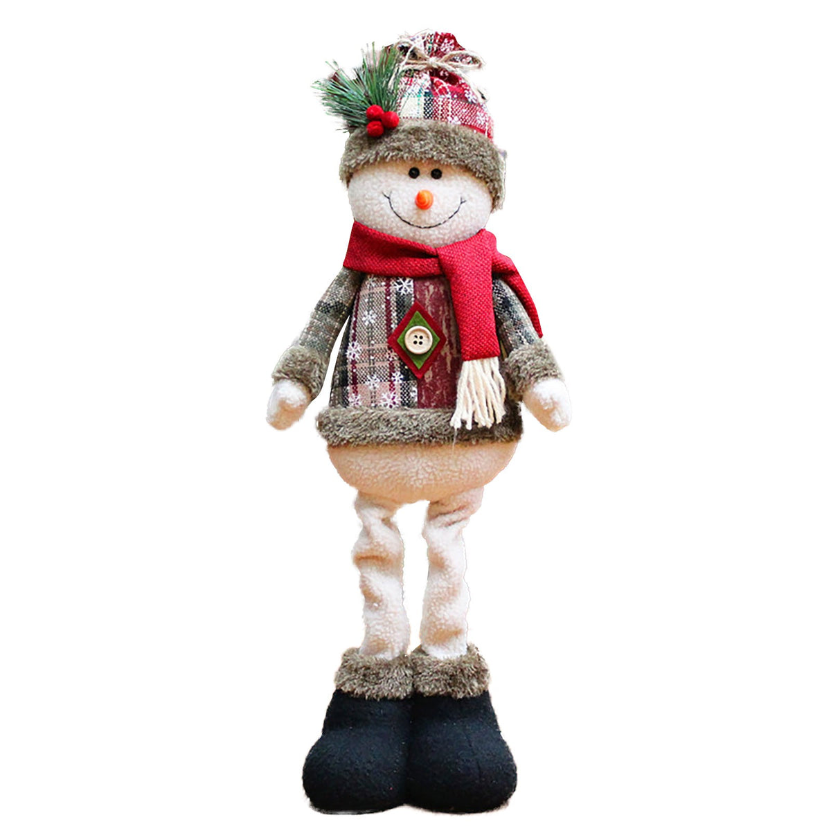 Christmas Santa, Snowman & Reindeer Shelf Sitter