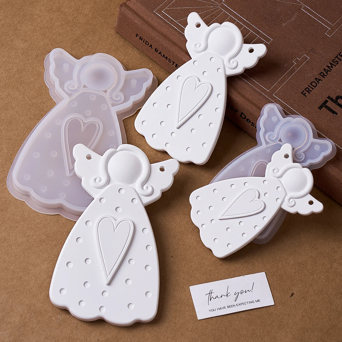Christmas Angel Silicone Ornament Mold