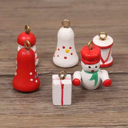 Wooden Christmas Tree Tabletop Ornament