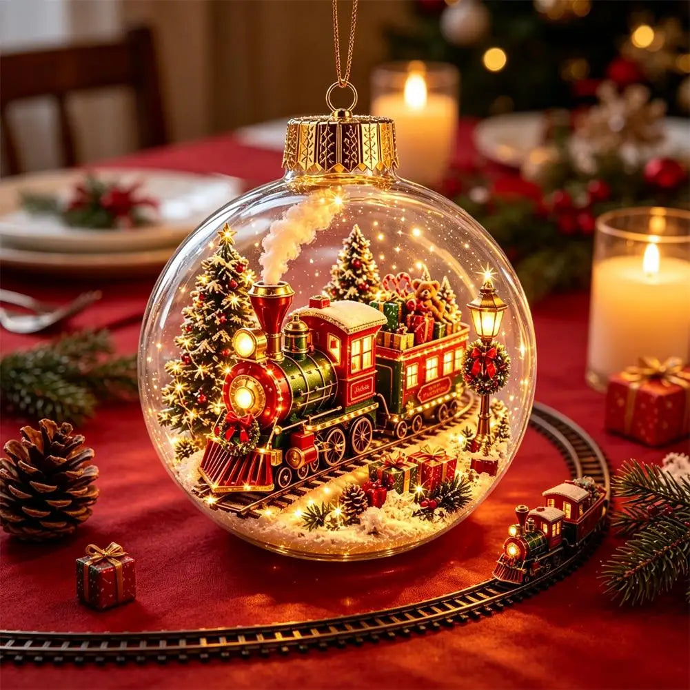 Light-Up Christmas Story Ornament – 3.15 in
