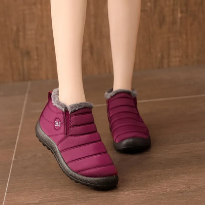 Women’s Waterproof Plush-Lined Snow Shoes