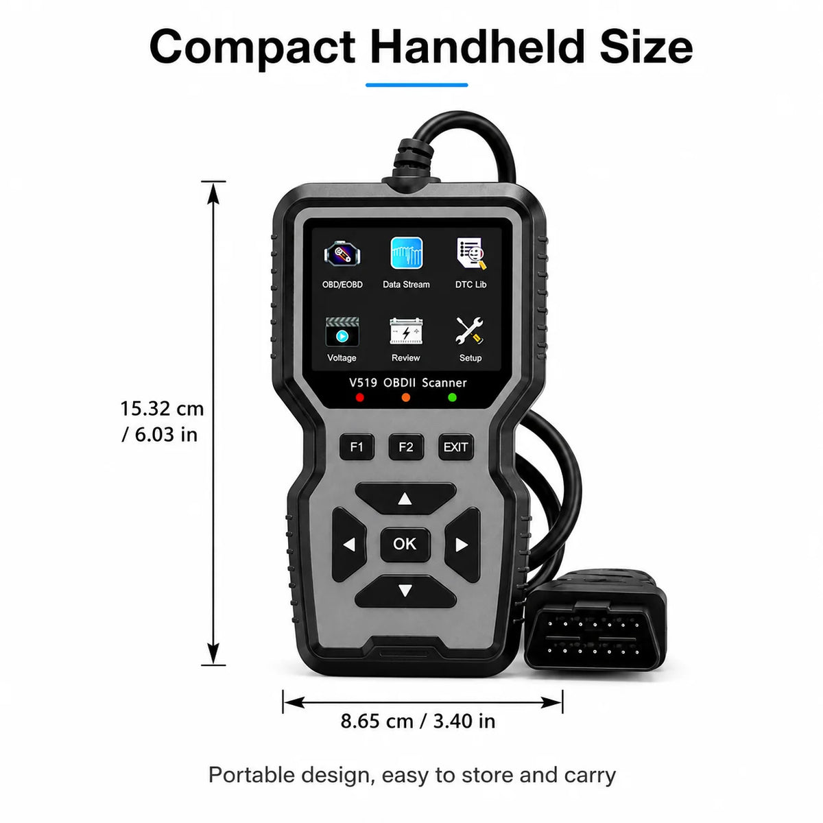 OBD-II Vehicle Diagnostic Code Reader