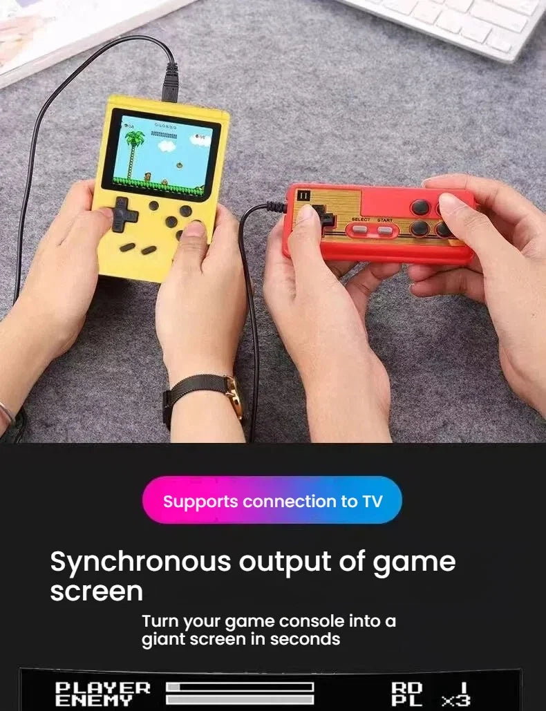 Retro Mini Handheld Game Console – 400+ Games