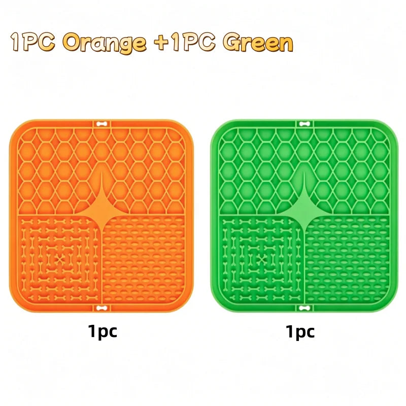 Dog Lick Mat & Slow Feeder – Bath Distraction Mat
