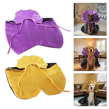 Lace-Up Halloween Pet Cloak
