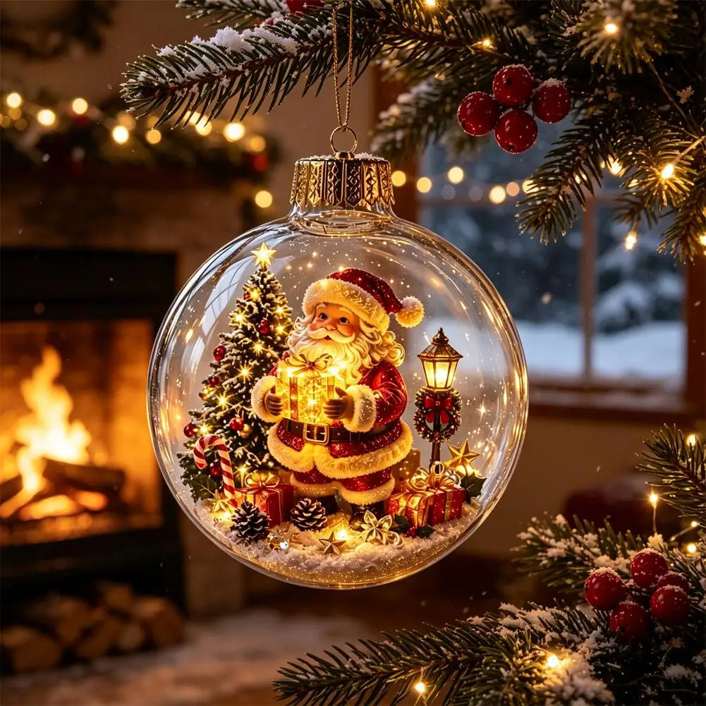 Light-Up Christmas Story Ornament – 3.15 in
