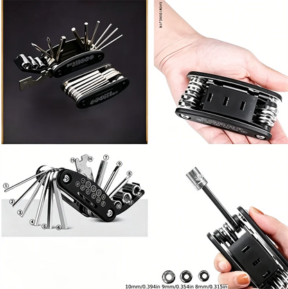 16-in-1 Rotating Socket Wrench Set