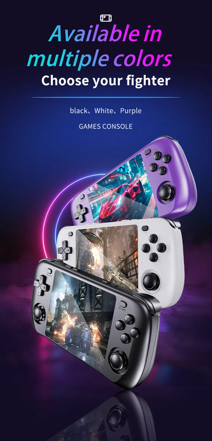 H36S Retro Handheld Game Console – 3.5" IPS, 64GB/128GB