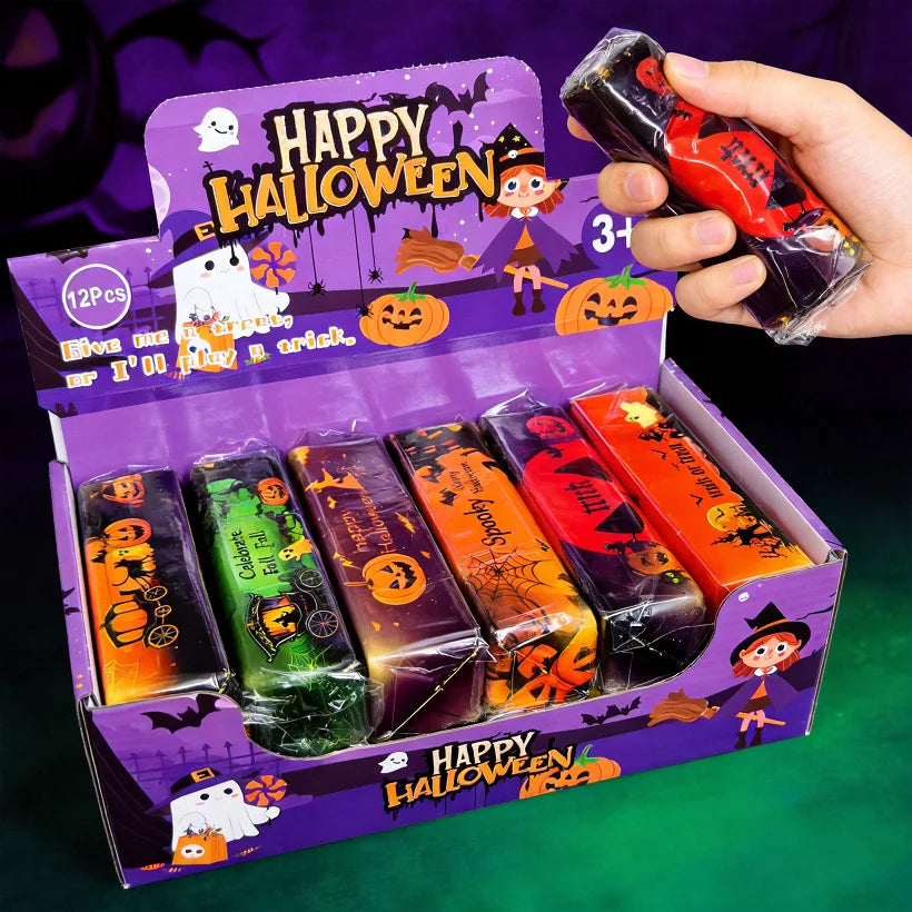 Halloween Pumpkin & Ghost Butter Squishies