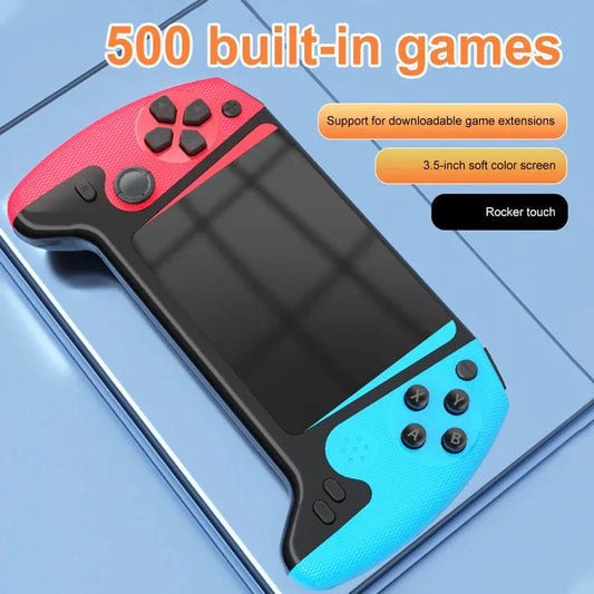3.5" Retro Game Console – 500 Games, 1200mAh + Controller