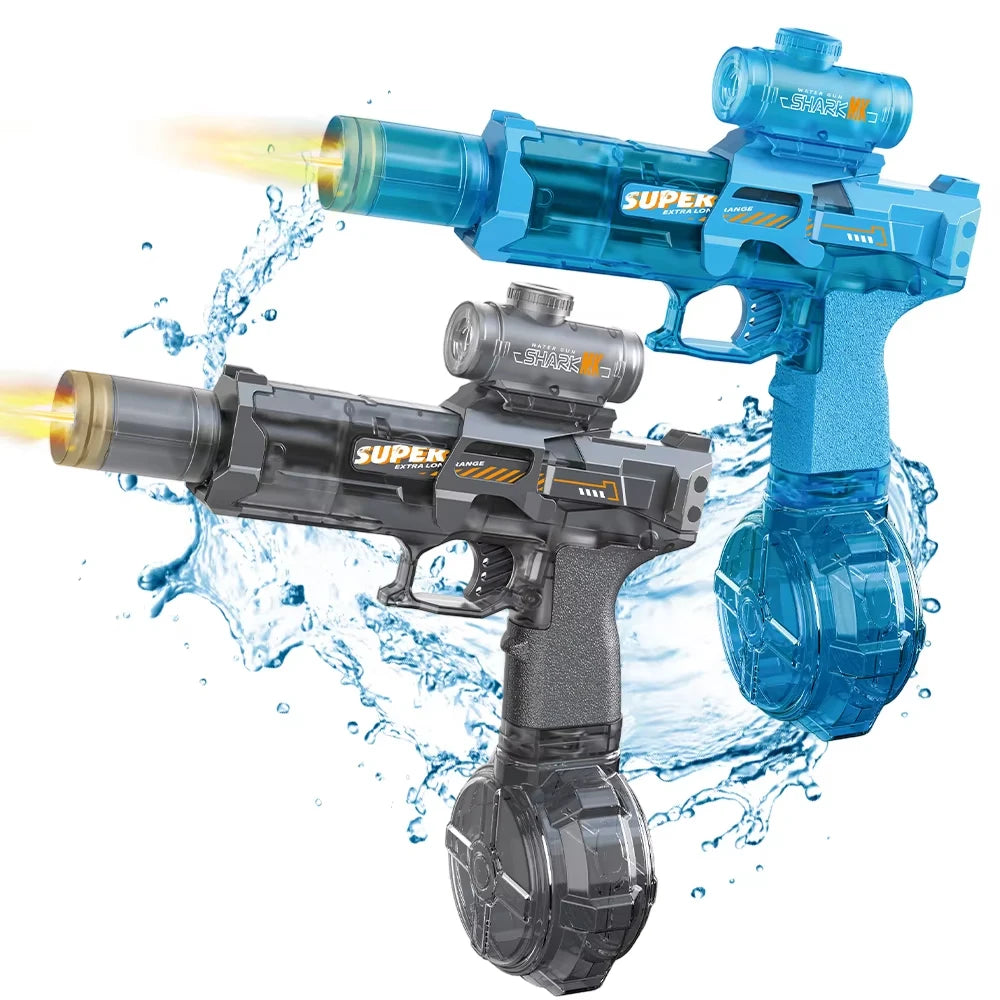 Rechargeable Electric Water Blaster with Light Effects