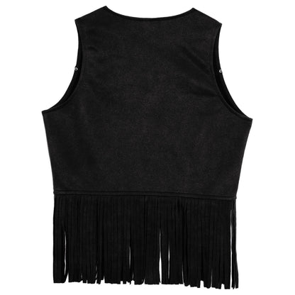 Kids Western Fringe Costume Vest