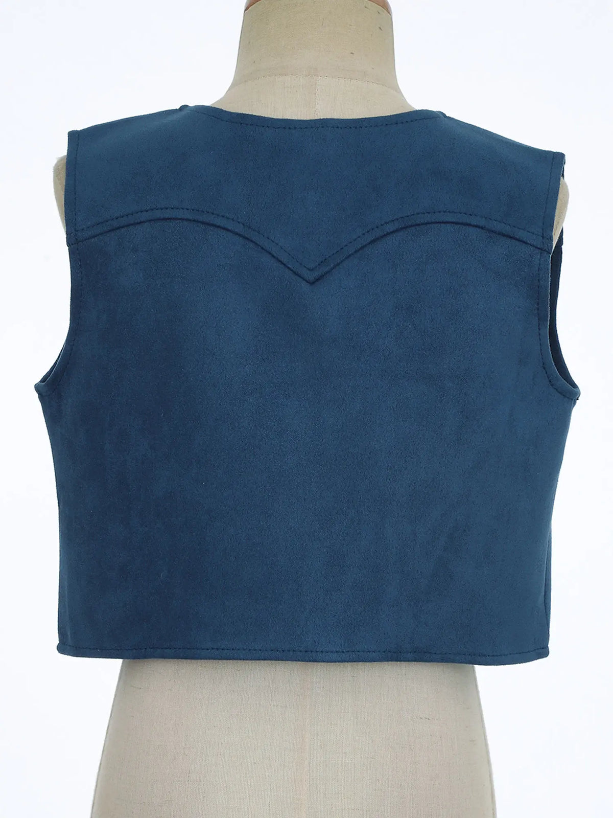 Kids Western Fringe Costume Vest