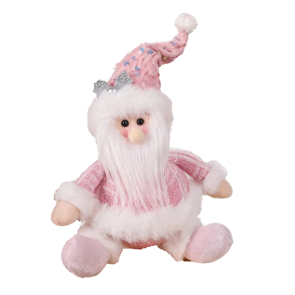 Sequined Christmas Character Hanging Dolls