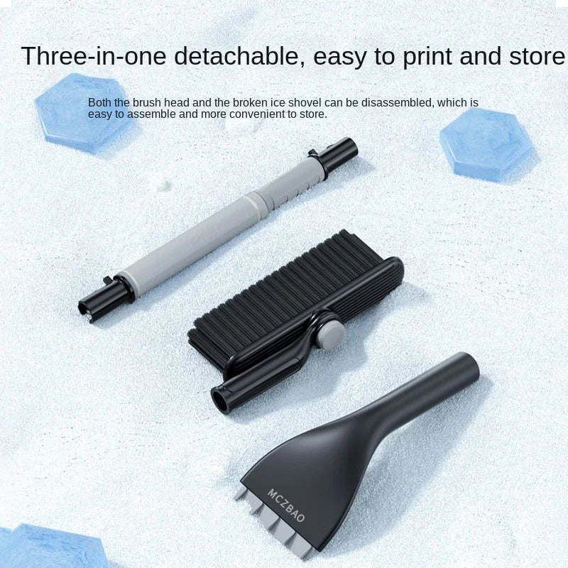 Car Snow Brush & Ice Scraper – Windshield Winter Tool