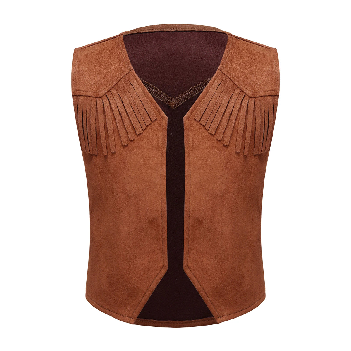 Kids Western Fringe Costume Vest