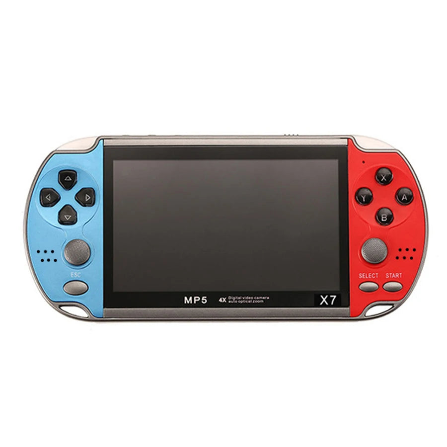 X7 Retro Handheld Game Console – 4.3", 1000 Games