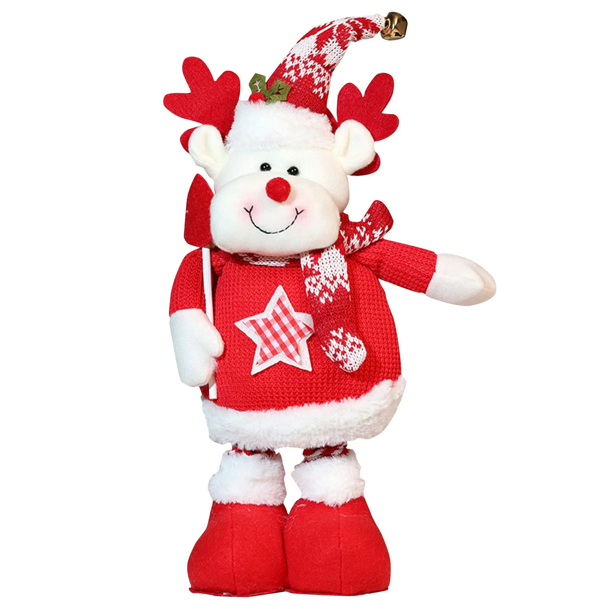 Christmas Santa, Snowman & Reindeer Shelf Sitter