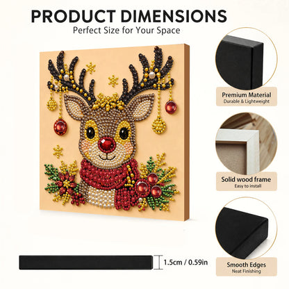 Christmas Diamond Art Kit – 20 × 20 cm