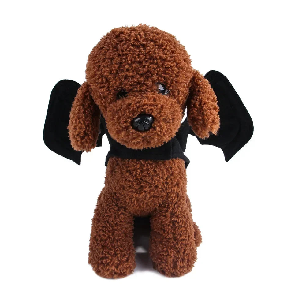 Black Bat Wings Pet Costume – Cats & Dogs