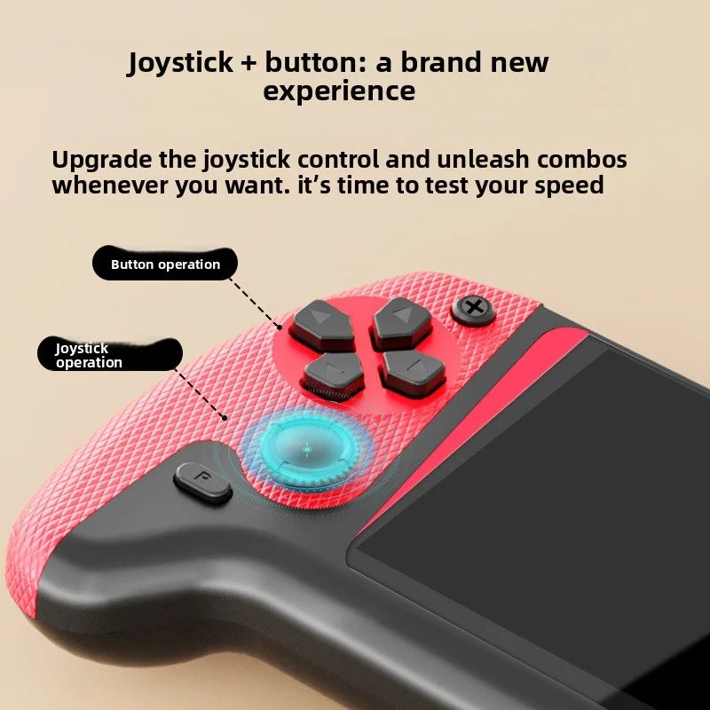 3.5" Retro Game Console – 500 Games, 1/2-Player Options